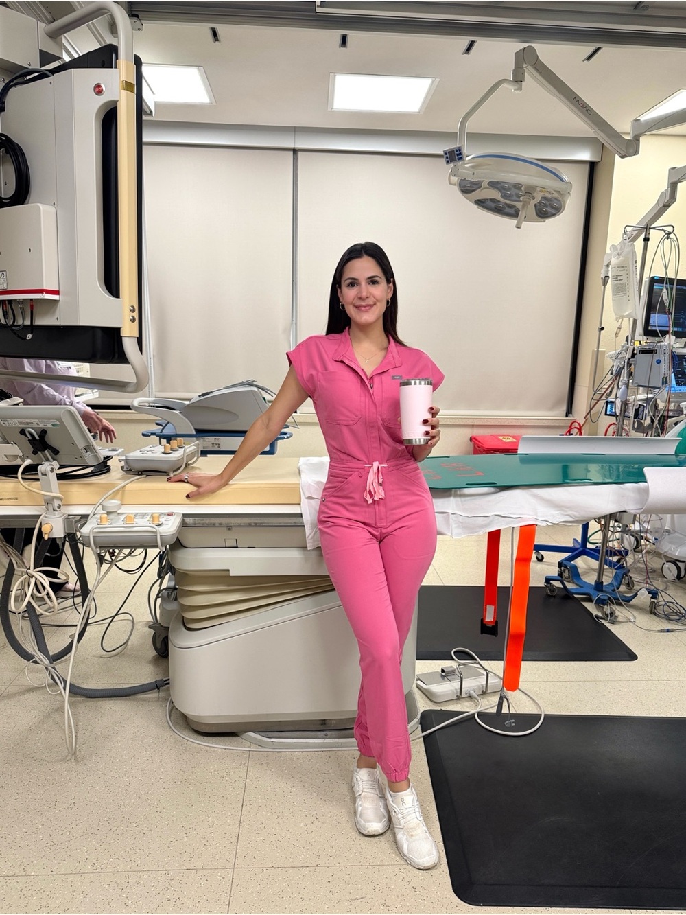 FIGS Jumpsuit in Pink
